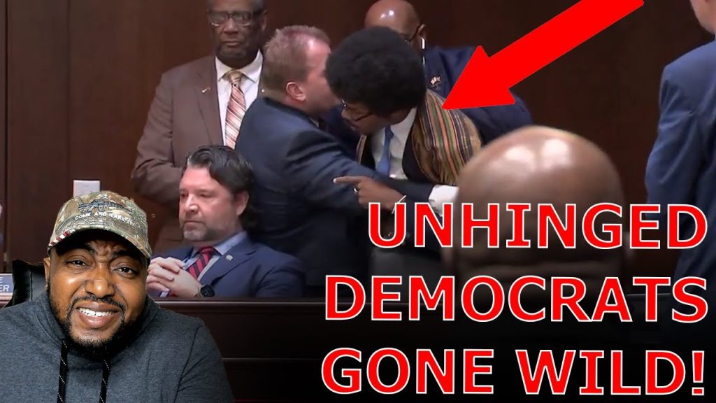 WOKE Black Democrat LOSES HIS MIND Trying To FIGHT Republican After They REJECT His Gun Control Bill